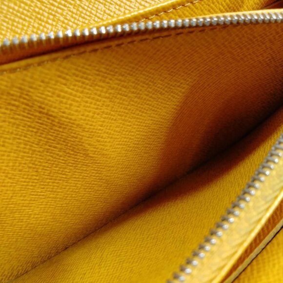354233AO (G4) Louis Vuitton Wallet Long Portefeuille Yellow Epi Leather w/Box - Picture 7 of 10